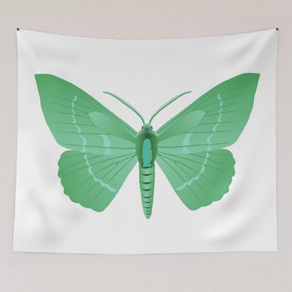 Item preview, Green moth designed and sold by Elonium.