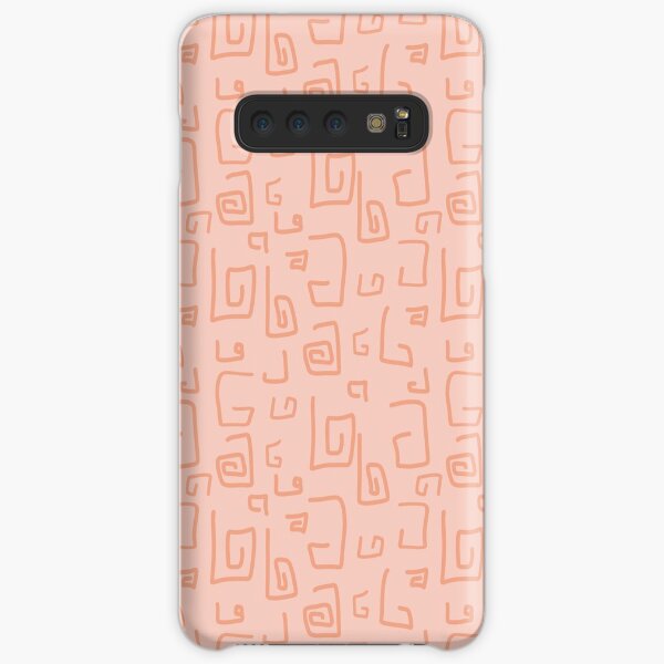 Random Doodles | Coral Peach | Pattern Samsung Galaxy Snap Case