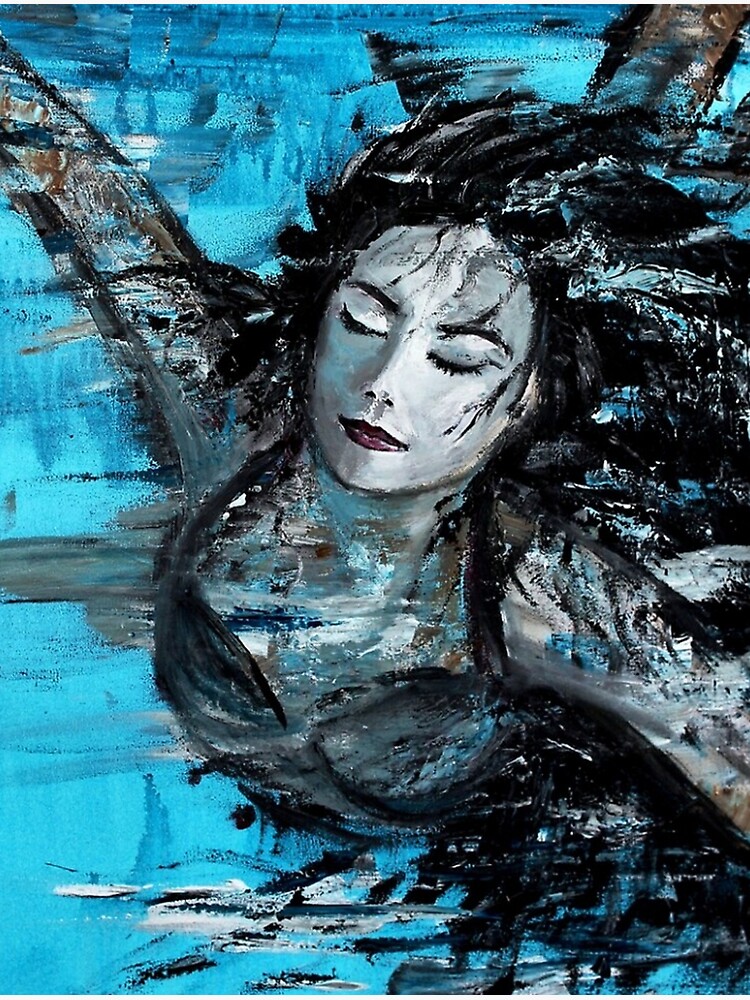 The Swimmer - painted by AstridS