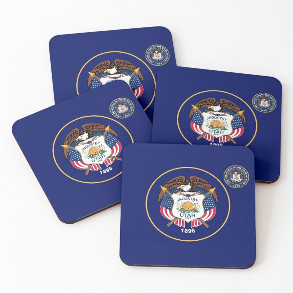 Item preview, Utah flag and Seal designed and sold by Pegasus00.