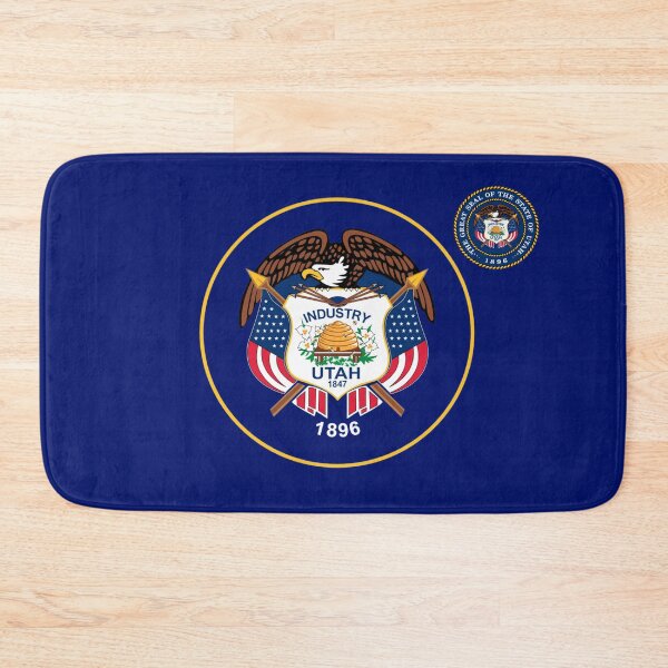 Item preview, Utah flag and Seal designed and sold by Pegasus00.
