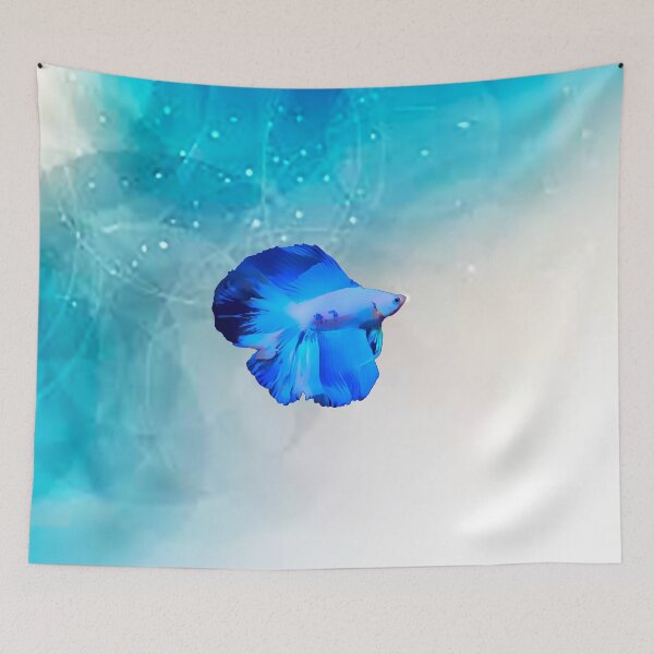 Item preview, Blue Betta Fish designed and sold by GFishy.