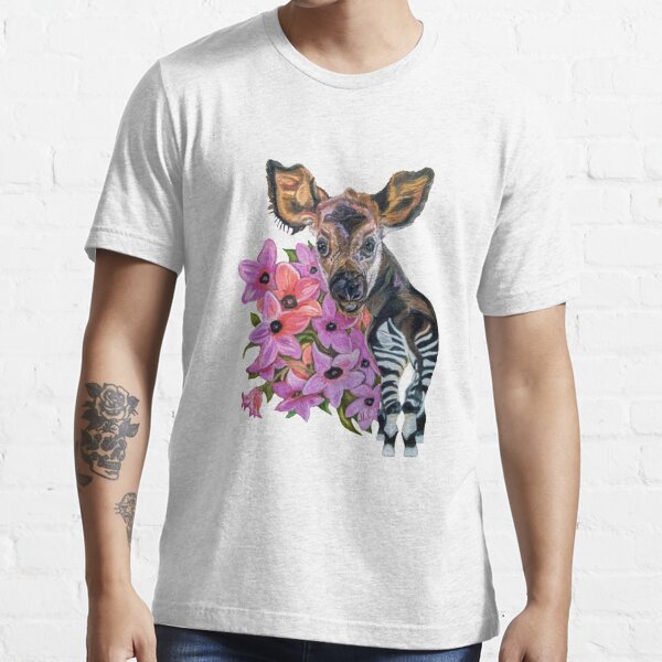 Okapi Essential T-Shirt for Sale by Del0860