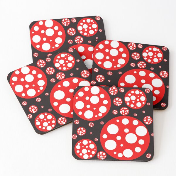 Item preview, red and white polka dot design designed and sold by pauloneill-art.