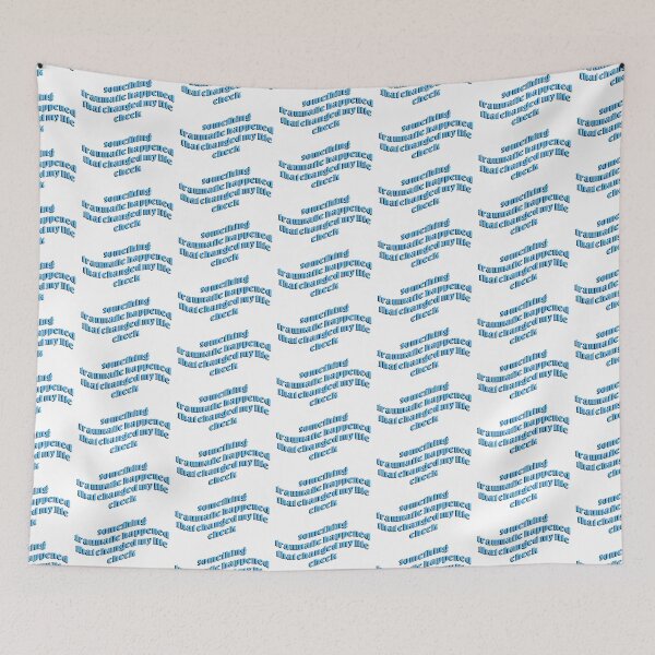 Item preview, Something Traumatic Happened that Changed My Life Check designed and sold by art-by-harmonie.