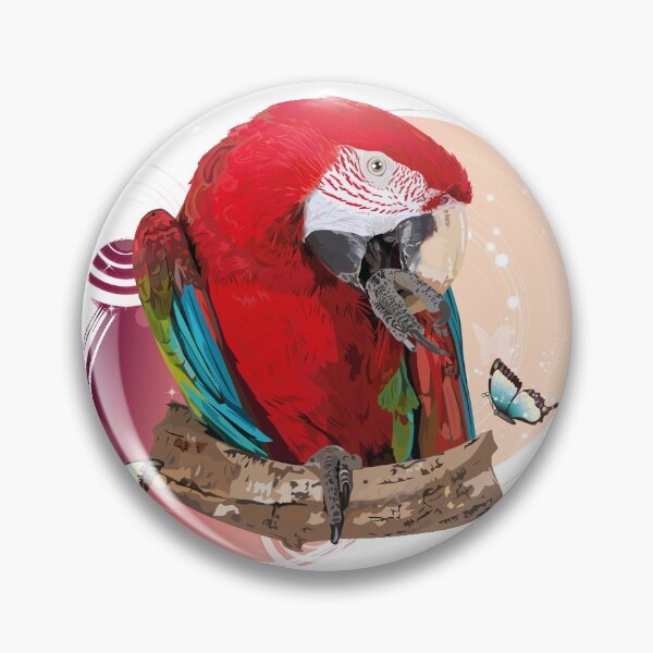 Item preview, green-winged macaw designed and sold by obscurite.
