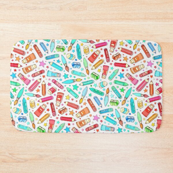 Item preview, Rainbow Stationary and Art Supplies - White designed and sold by micklyn.