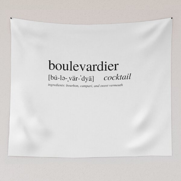 Item preview, Boulevardier cocktail designed and sold by ALushLifeManual.