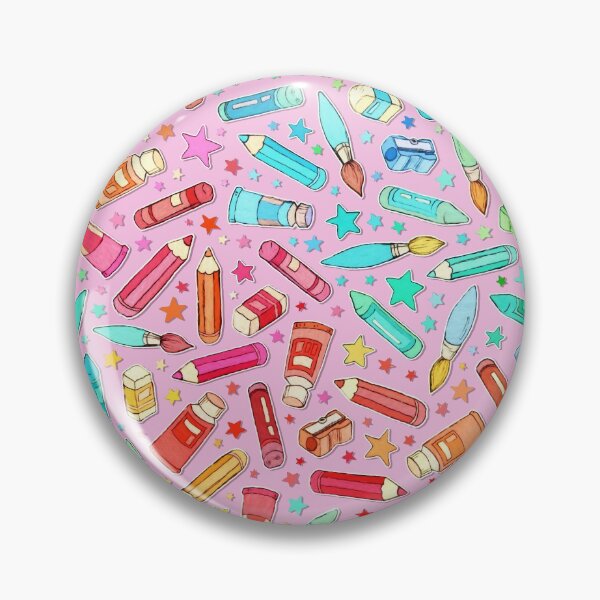 Item preview, Rainbow Stationary and Art Supplies - Pastel Pink designed and sold by micklyn.