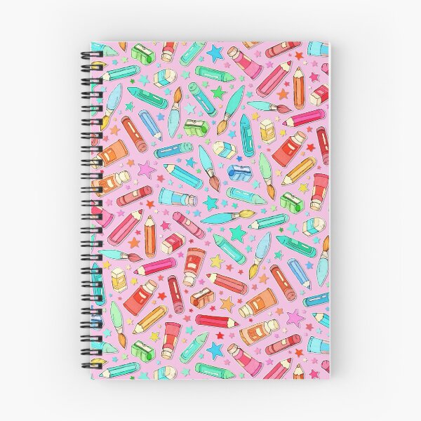 Item preview, Rainbow Stationary and Art Supplies - Pastel Pink designed and sold by micklyn.
