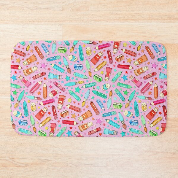 Item preview, Rainbow Stationary and Art Supplies - Pastel Pink designed and sold by micklyn.