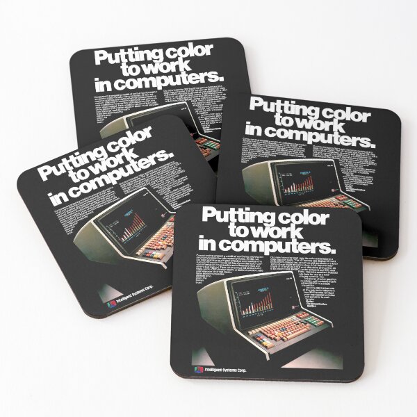 Item preview, INTECOLOR 3621 COMPUTER ADVERT (1979) designed and sold by ThrowbackAds.