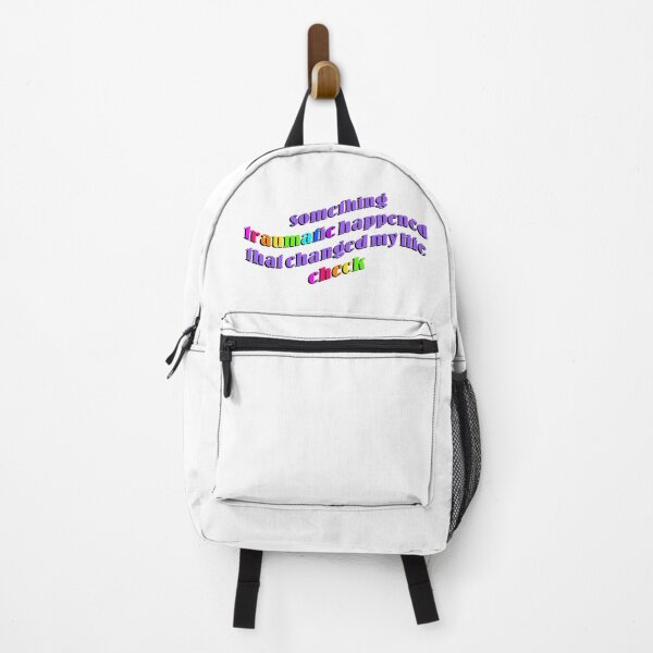 Item preview, Something Traumatic Happened that Changed My Life Check designed and sold by art-by-harmonie.