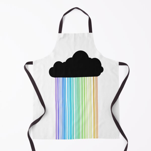 Item preview, Black cloud and rainbow rain cute designed and sold by Nishad4.