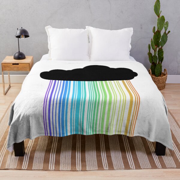 Item preview, Black cloud and rainbow rain cute designed and sold by Nishad4.