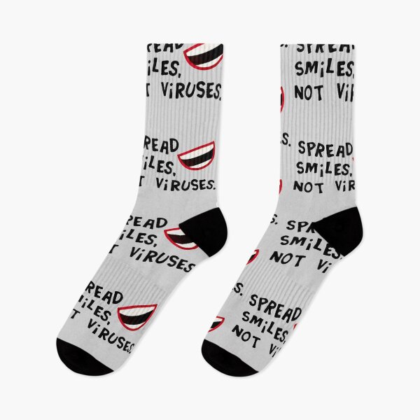 Item preview, Spread Smiles, Not Viruses.  designed and sold by emDesign123.