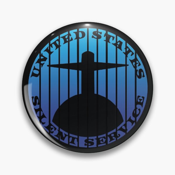 Item preview, United States Submarine Deep Blue Ocean Black Out designed and sold by MadMando.