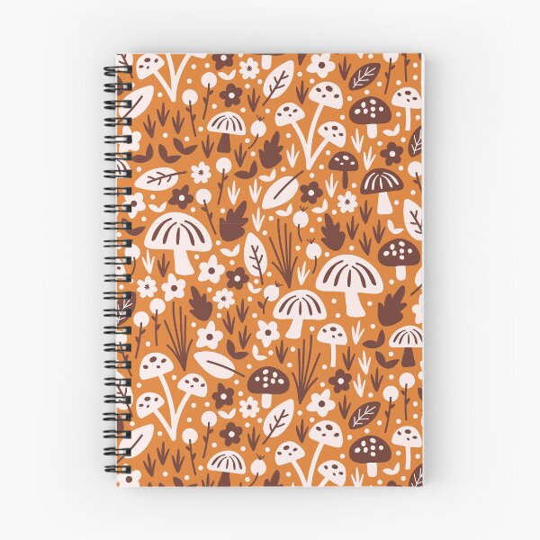 Item preview, Mushrooms Orange designed and sold by Allison Romero Design.