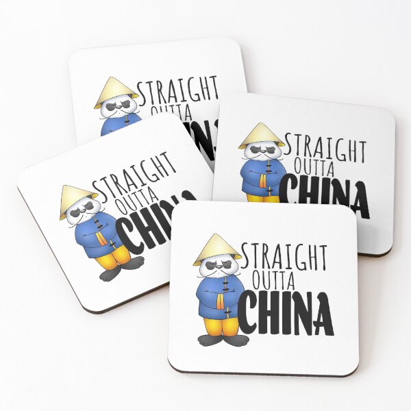Artikelvorschau, Straight Outta China - Lustiger Panda entworfen und verkauft von BandOfThePand.