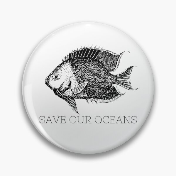 Item preview, Save our oceans with fish drawing designed and sold by STAR10008.