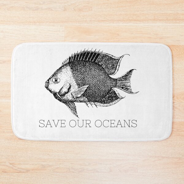 Item preview, Save our oceans with fish drawing designed and sold by STAR10008.