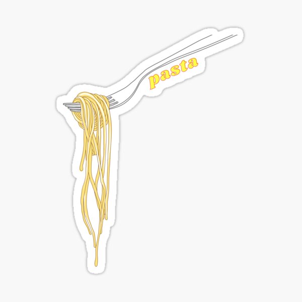 Spaghetti on a fork. why not? lol Sticker