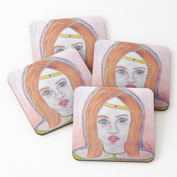 Item preview, The pretty i can't forget - Blonde lady - nancy designed and sold by Ismail Rizk.