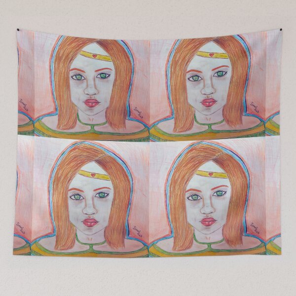 Item preview, The pretty i can't forget - Blonde lady - nancy designed and sold by Ismail Rizk.
