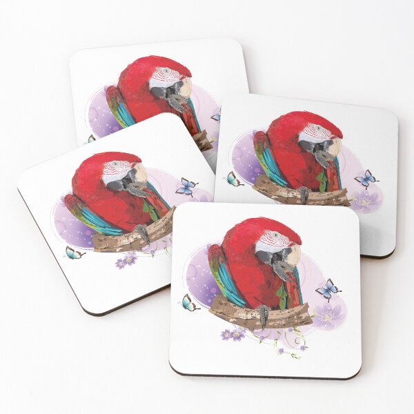 Item preview, green-winged macaw designed and sold by obscurite.