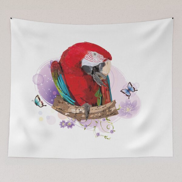 Item preview, green-winged macaw designed and sold by obscurite.