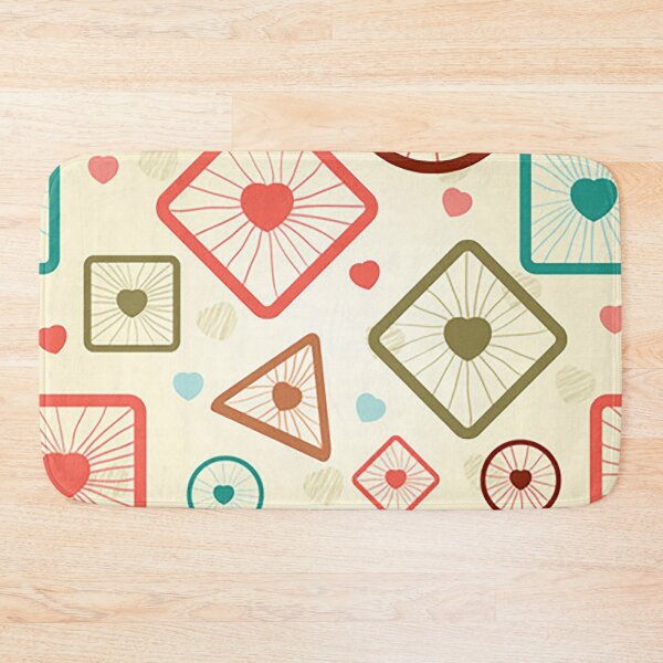 Item preview, cyclic shapes pattern print designed and sold by Anmol Nayak.