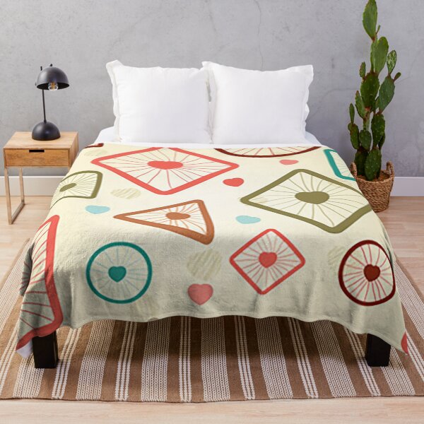 Item preview, cyclic shapes pattern print designed and sold by Anmol Nayak.