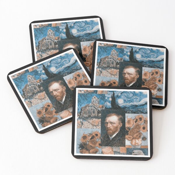 Artikelvorschau, Ästhetische Van Gogh Collage entworfen und verkauft von Kelsey Stroud.