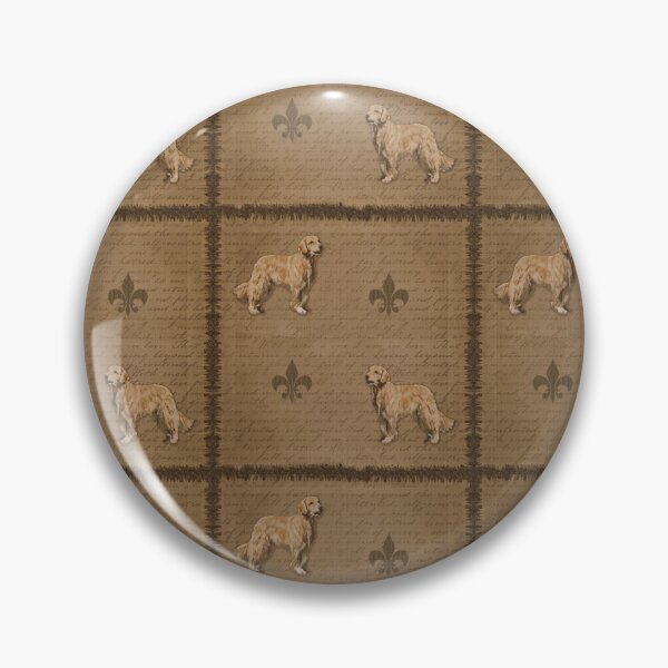 Item preview, Golden retriever dogs on calligraphy designed and sold by AnnaB264.