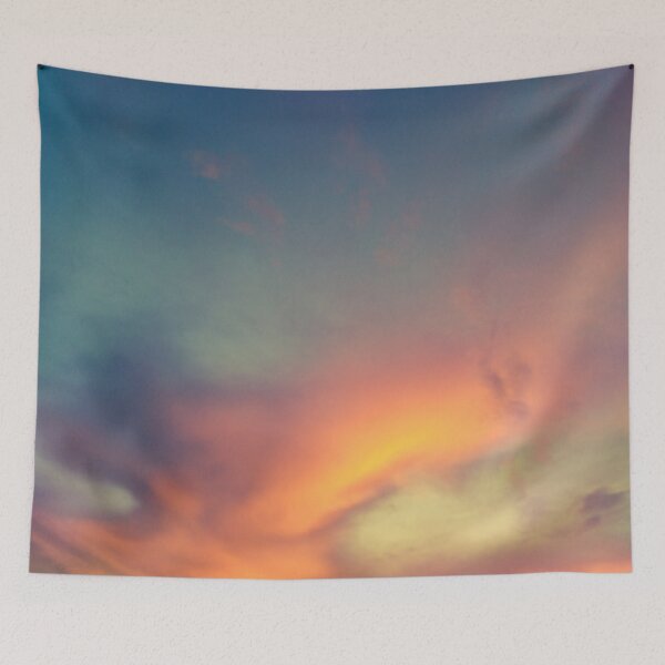 Item preview, "Fiery Skies: Orange Cloudscape" designed and sold by Custom Crest.