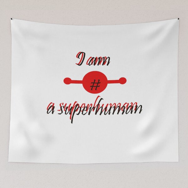Item preview, Iam a superhuman _ different  designed and sold by AMALABUAWAD.