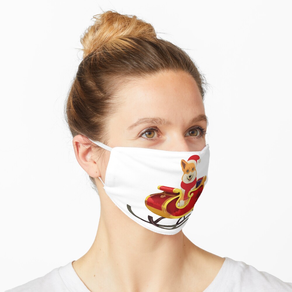 Merry Corgmess Mask