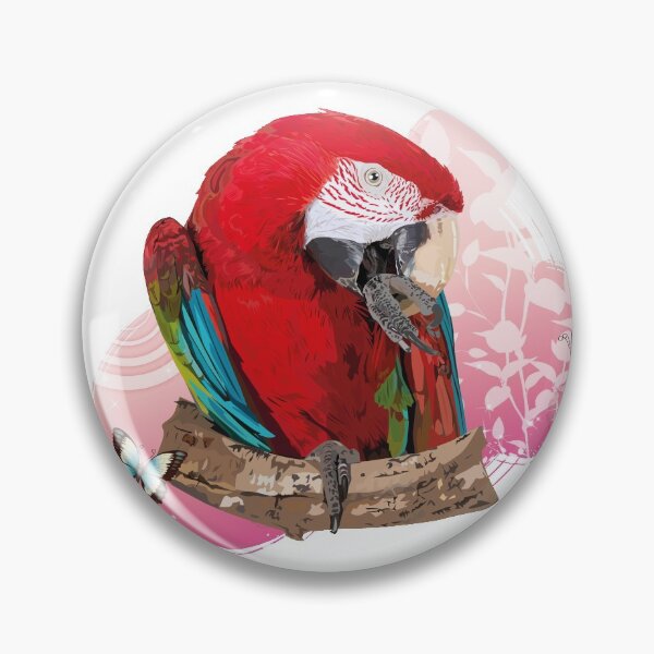 Item preview, green-winged macaw designed and sold by obscurite.