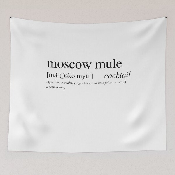 Item preview, Moscow Mule cocktail designed and sold by ALushLifeManual.