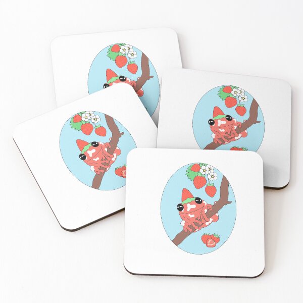 Item preview, Strawberry Frog designed and sold by -pinkshades-.