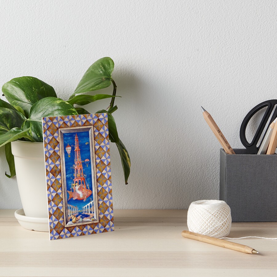 Item preview, Art Board Print designed and sold by fishtower.