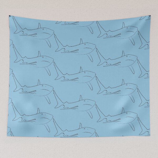 Item preview, shark designed and sold by TessaSwennen.