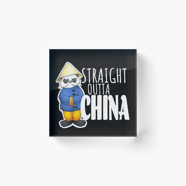 Item preview, Straight Outta China - Funny Panda designed and sold by BandOfThePand.