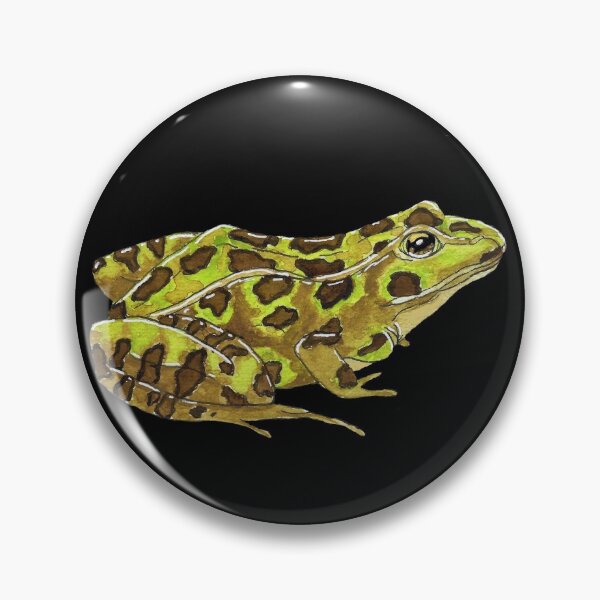 Item preview, Northern Leopard Frog designed and sold by ElyWatercolor.