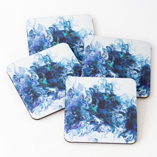 Item preview, Waterfall floral Blue  designed and sold by TSRcreations.
