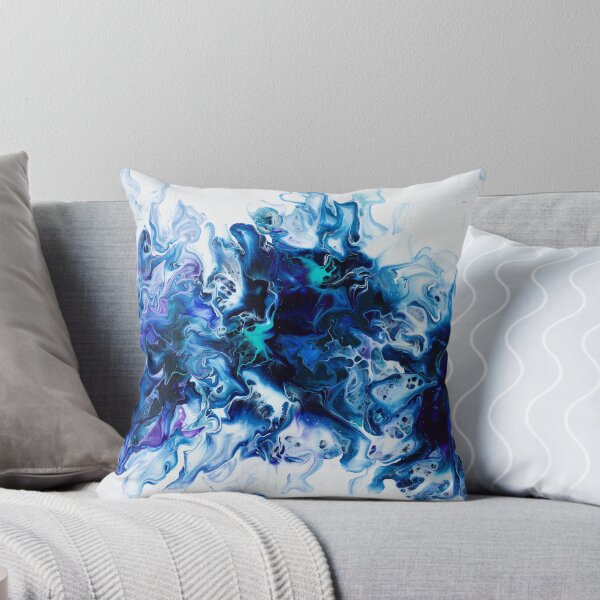Item preview, Waterfall floral Blue  designed and sold by TSRcreations.