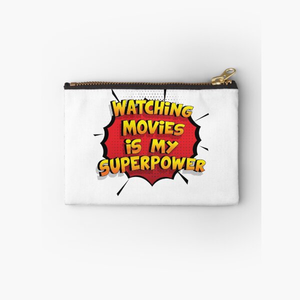 Item preview, Watching Movies is my Superpower Funny Design Watching Movies Gift designed and sold by Custom365.