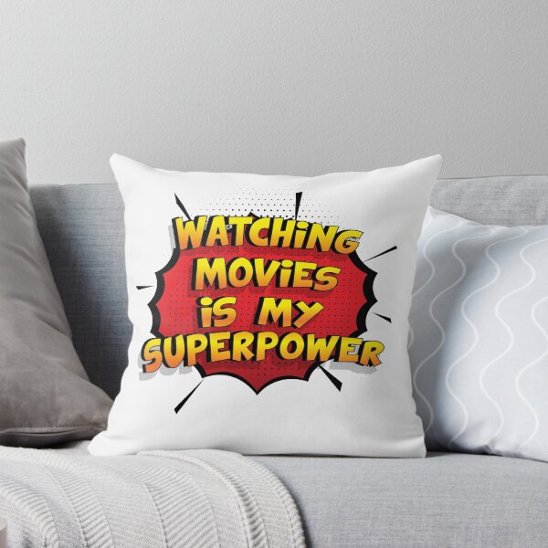 Item preview, Watching Movies is my Superpower Funny Design Watching Movies Gift designed and sold by Custom365.