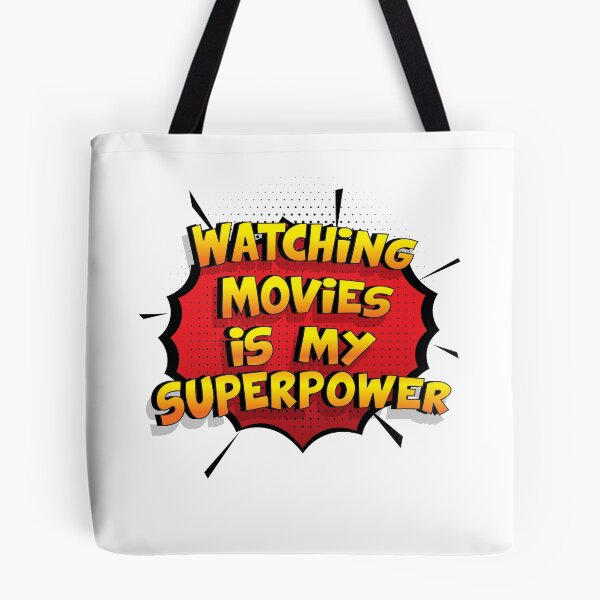Item preview, Watching Movies is my Superpower Funny Design Watching Movies Gift designed and sold by Custom365.