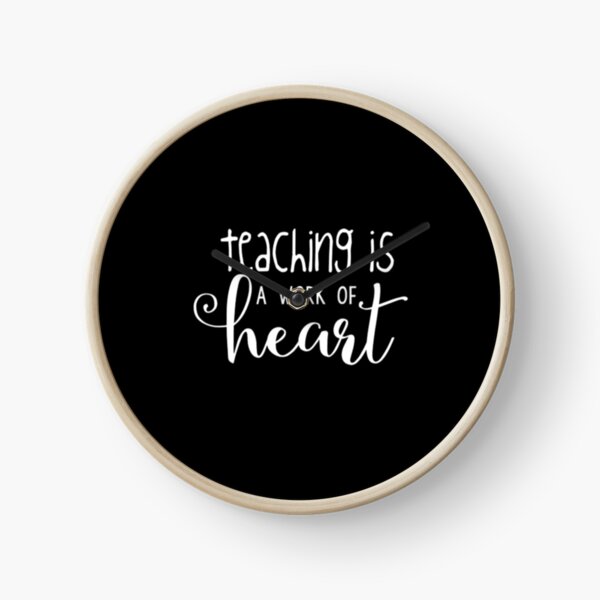 Item preview, Teaching is a work of heart designed and sold by PaperDreamPod.